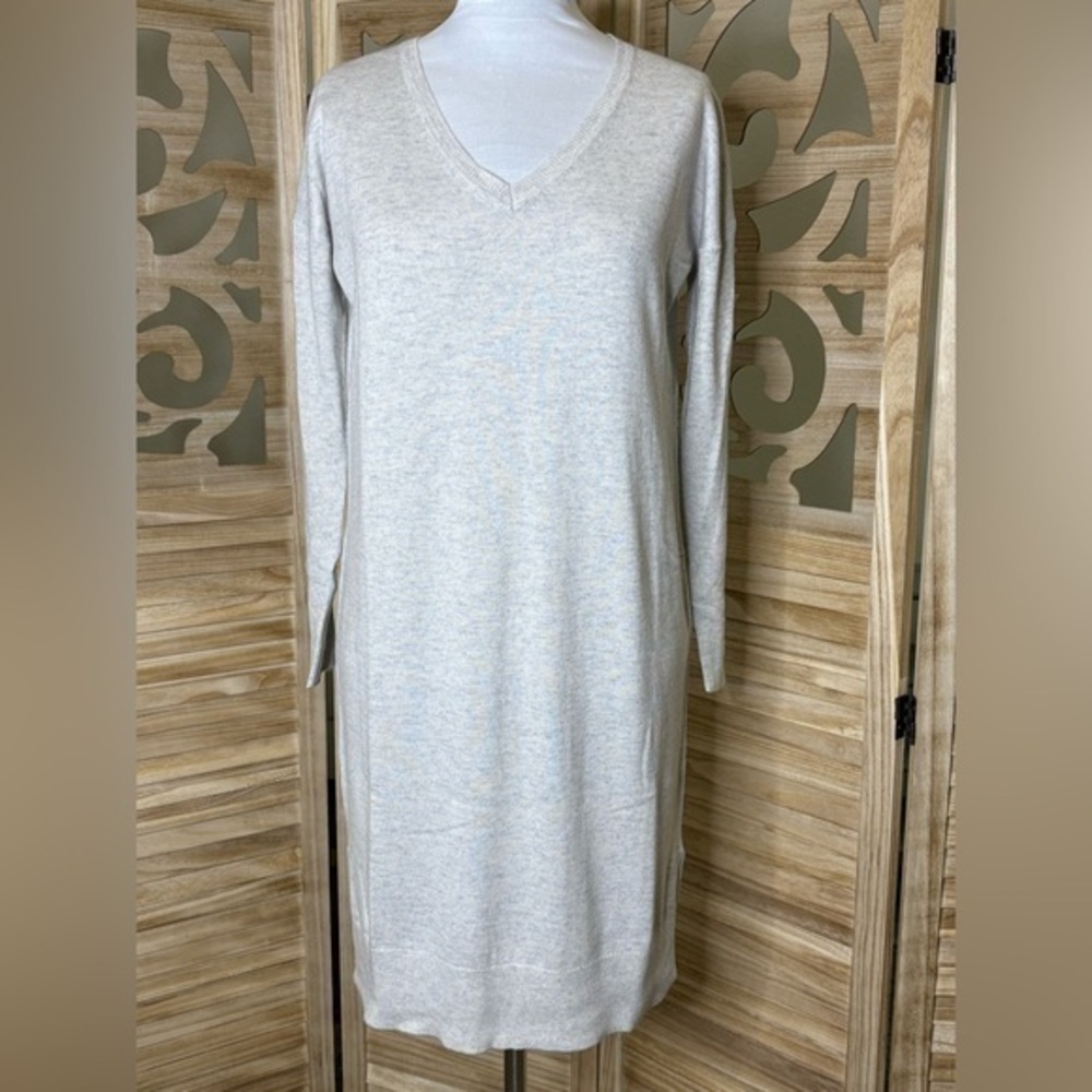 Boden Gray Pullover Sweater Dress UK 8/ US 4